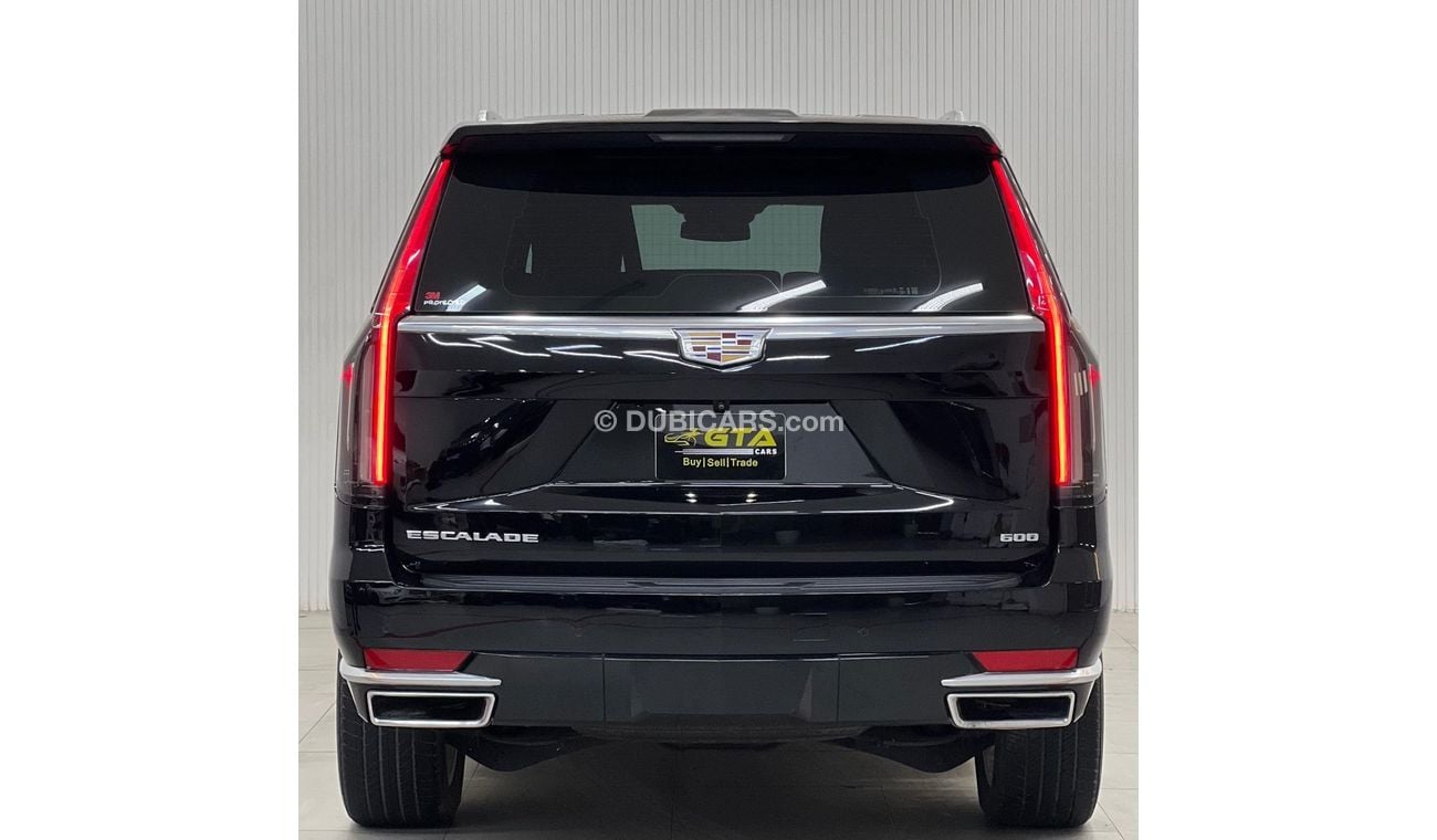 كاديلاك إسكالاد بريميوم لاكجري 2022 Cadillac Escalade LWB, Cadillac Warranty + Service Pack, Full Options, Low Kms, 
