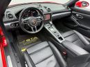 بورش بوكستر 718 Std 2.0L A/T 2017 Porsche 718 Boxster ,Porsche Warranty + Full Service History ,Excellent Condition,