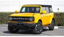 Ford Bronco Outer Banks Soft Top (4-Doors) 4 Cylinder , Local Registration + 5%