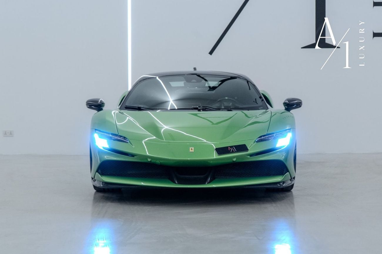 Ferrari SF90 2021 Ferrari SF90 Assetto Fiorano, Carbon Fiber Package,Warranty, GCC Specs
