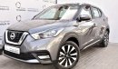 Nissan Kicks 1.6L SV+ NAVIGATION 2020 GCC SPECS DEALER WARRANTY