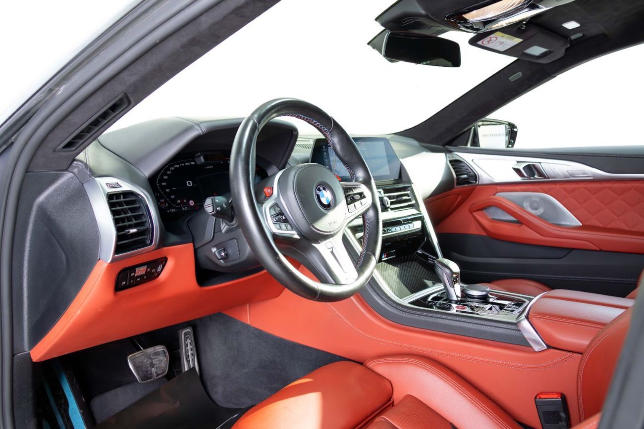 BMW M8 Competition 4.4L Gran Coupe-GCC-1 Owner-Carbon Fiber Package-AGMC Warranty Service Contract