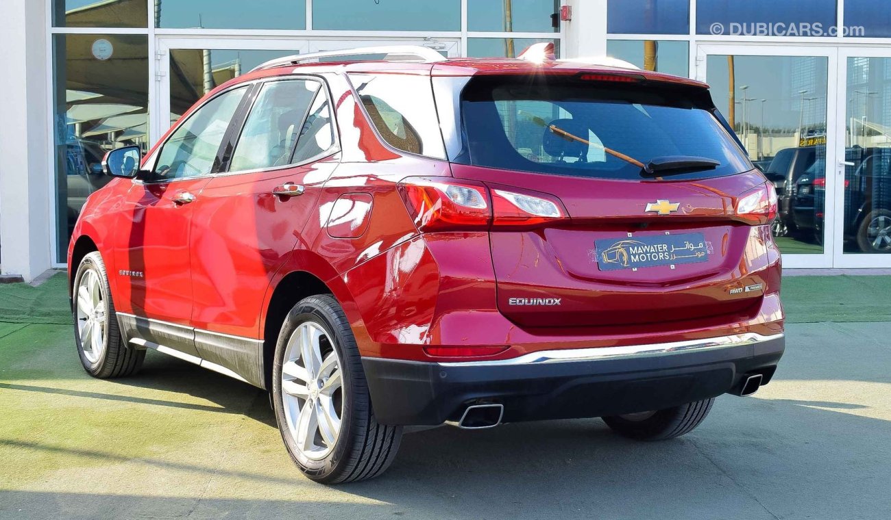 شيفروليه إكوينوكس Chevrolet Equinox Premier Full Option 2018 Agency Warranty Full Service History GCC