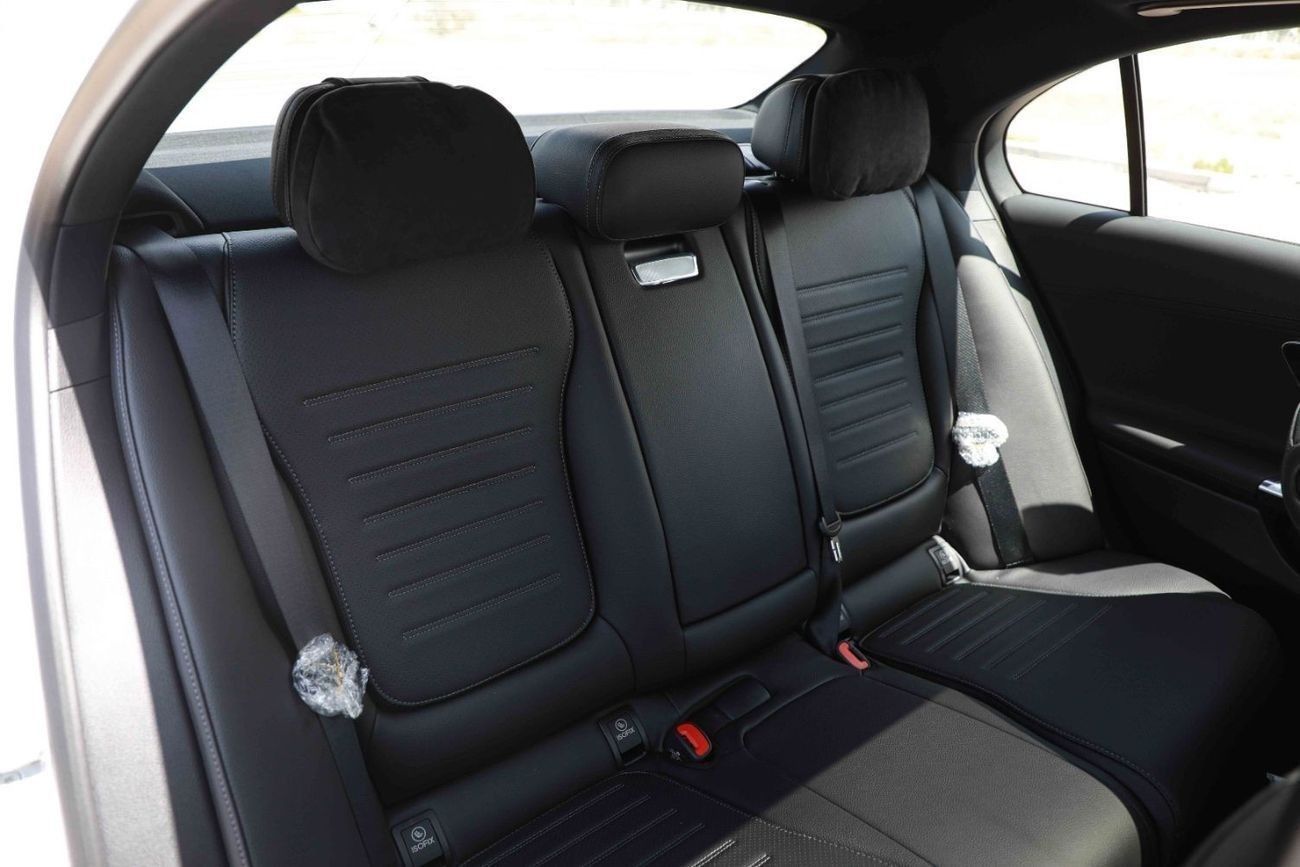 مرسيدس بنز C 200 2025 MERCEDES BENZ C200 L SPORT 1.5 Hybrid - WHITE inside BLACK | Export Only