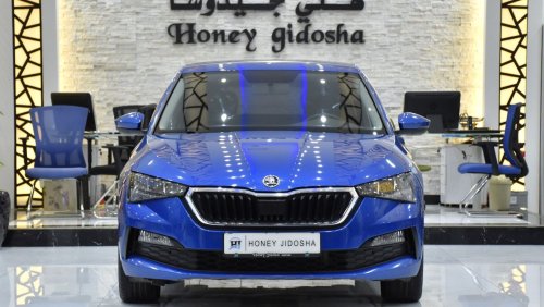 Skoda Scala EXCELLENT DEAL for our Skoda Scala ( 2021 Model ) in Blue Color GCC Specs