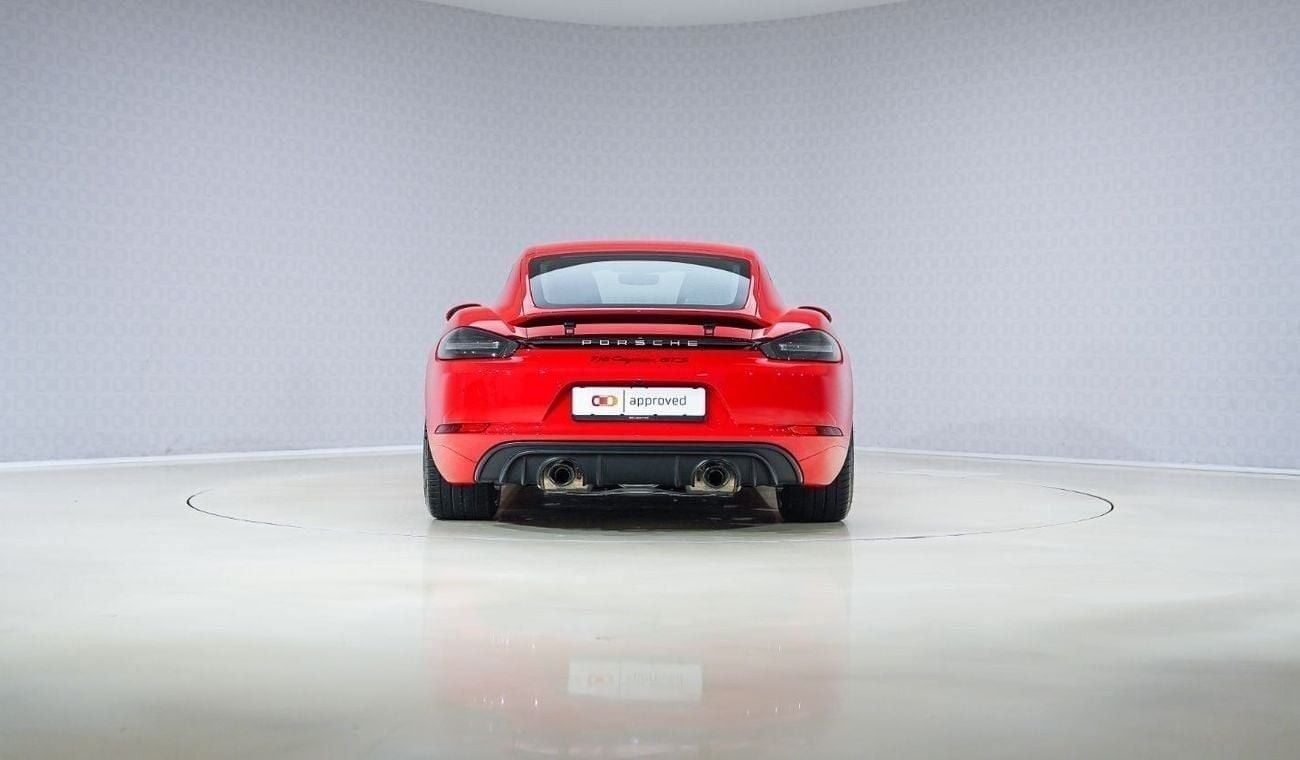 Porsche 718 Cayman GTS 4.0L A/T | AED 5,865 PM | Warranty March-2026 | GCC