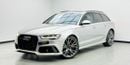 Audi RS6 Performance 4.0L 2017 Audi RS6 Performance, Full Audi Service history, GCC