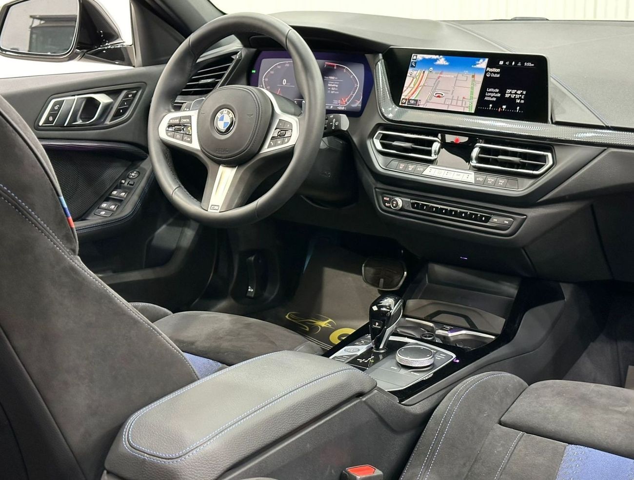 BMW 120i 2022 BMW 120i M-Sport, August 2027 BMW Warranty + Service Pack, Very Low Kms, GCC