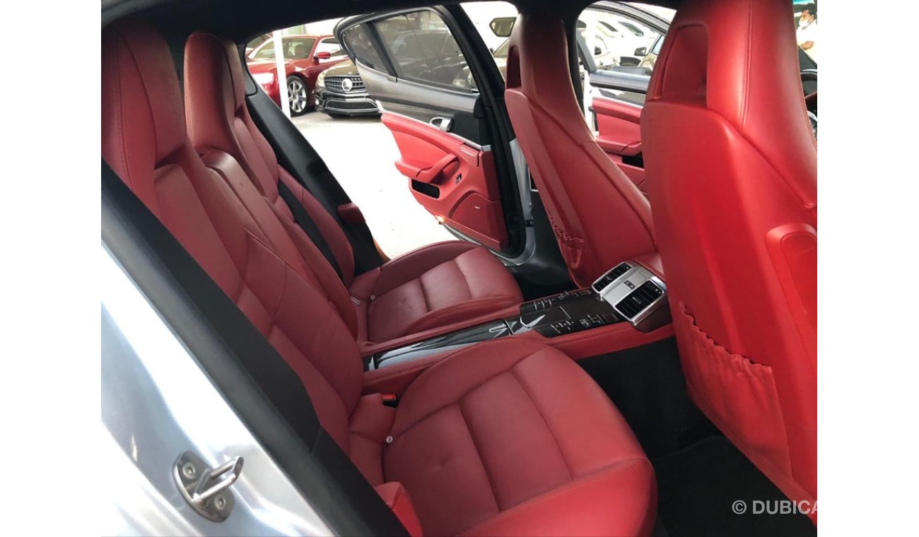 بورش باناميرا بورش بانميرا موديل 2014 خليجي فل مواصفات كراسي جلد وفتحه سقف وتبريد وتسخين في الكراسي ونقطه عمياء و