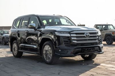 تويوتا لاند كروزر 2026 Toyota Land Cruiser VXR Twin Turbo 3.5L AT Petrol (Black)