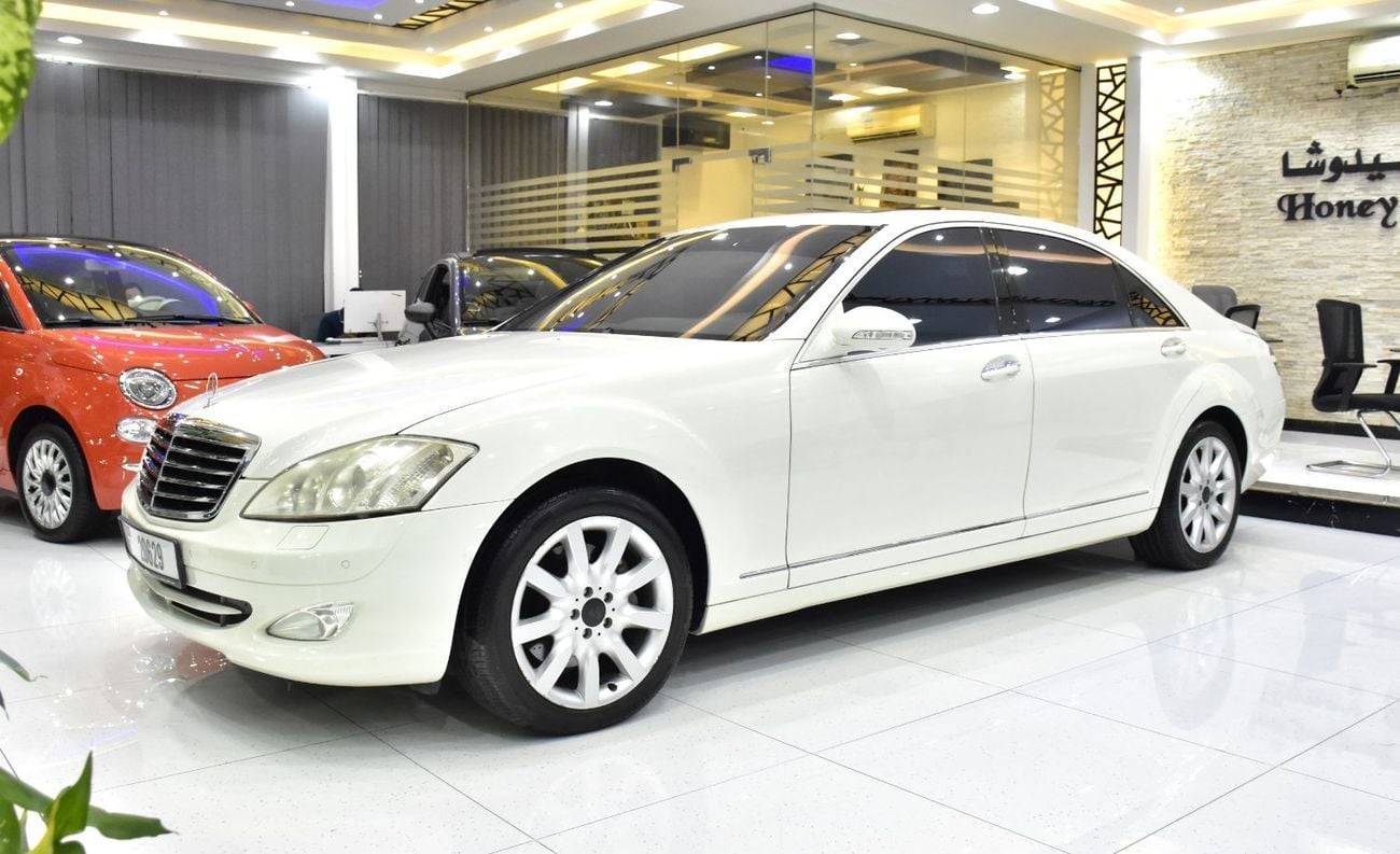 Mercedes-Benz S 550 EXCELLENT DEAL for our Mercedes Benz S550 ( 2008 Model ) in White Color Japanese Specs