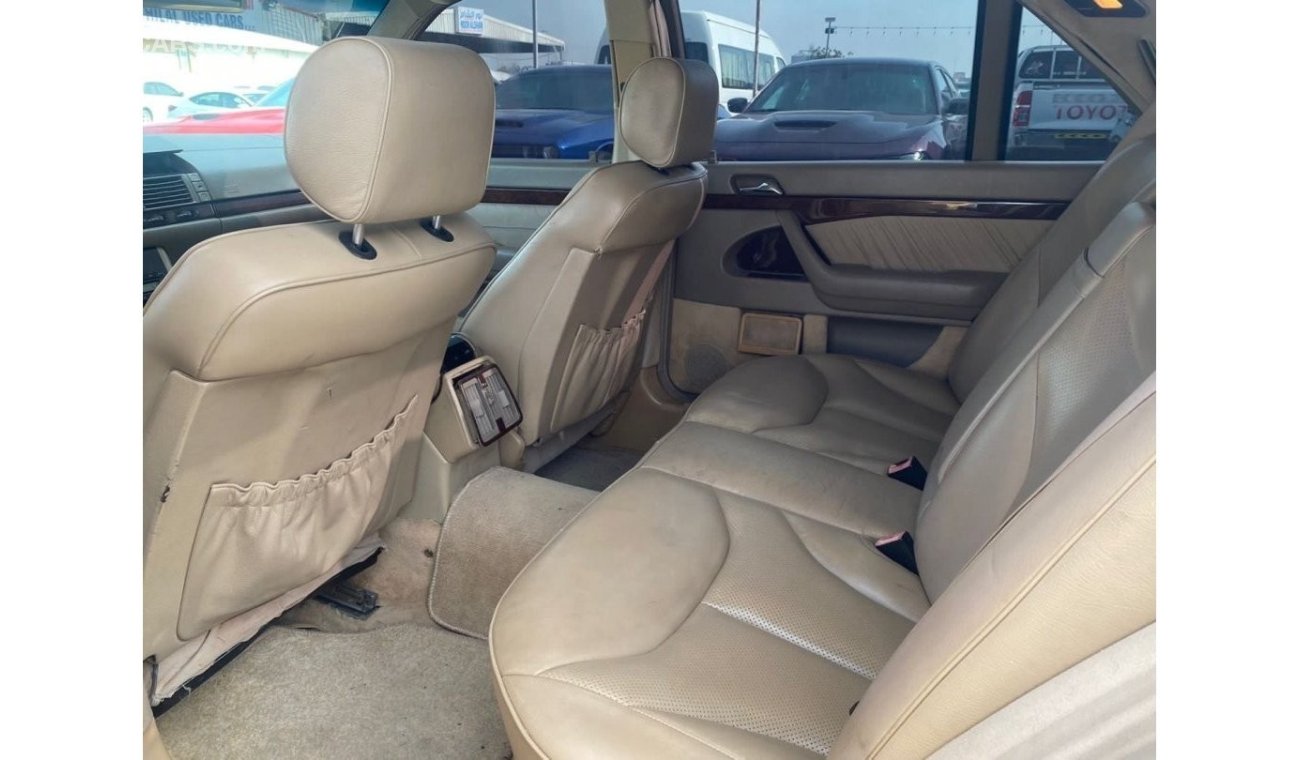 Mercedes-Benz S 500 1997 American model, 8 cylinder, automatic transmission, mileage 280000