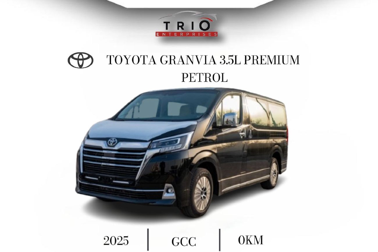 تويوتا جرافينا Toyota Granvia - 3.5L - Petrol - AT - Full Options - ( Black/Beige )