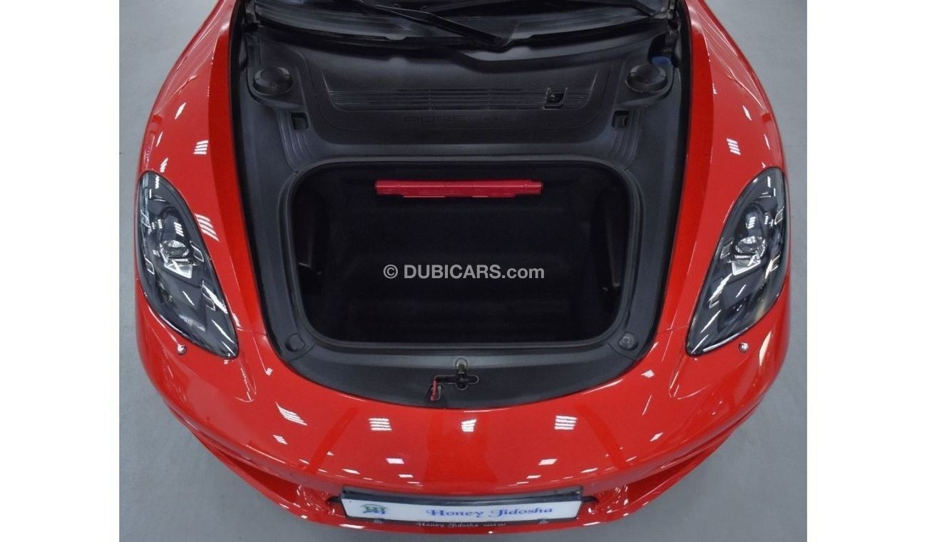 Porsche 718 Boxster EXCELLENT DEAL for our Porsche 718 Boxster S 2.5L ( 2017 Model ) in Red Color GCC Specs