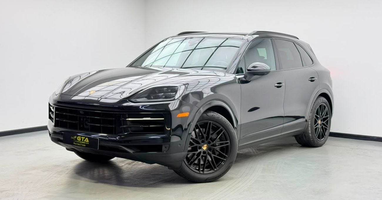 بورش كايان 2024 Porsche Cayenne, Warranty, Service History, Low Km, Excellent Condition, American
