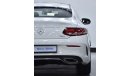 Mercedes-Benz C 200 Coupe EXCELLENT DEAL for our Mercedes Benz C200 Coupe ( 2019 Model ) in White Color GCC Specs
