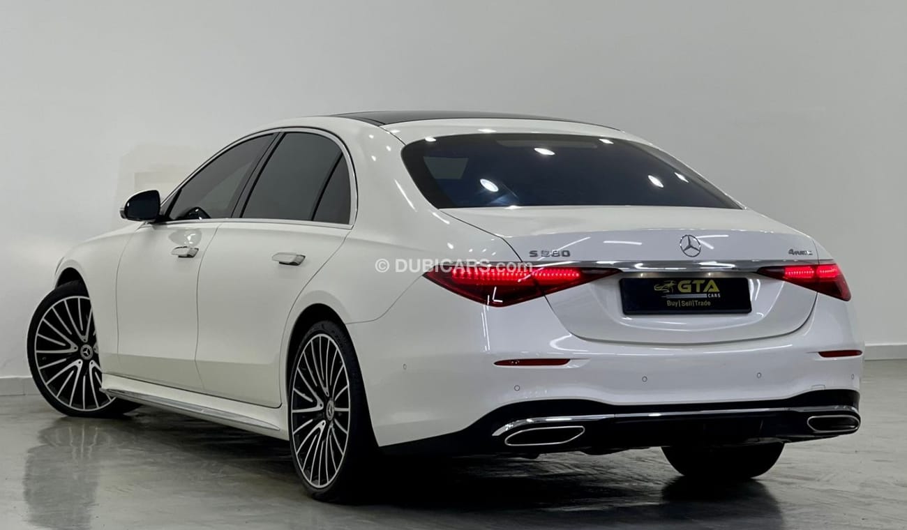 Mercedes-Benz S 580 4M Exclusive 2022 Mercedes S580 4matic, Mercedes Warranty + Service Contract, GCC