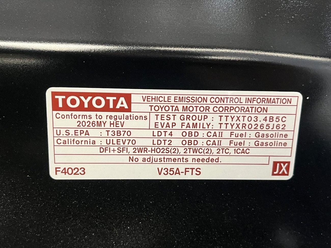 تويوتا سيكويا CAPSTONE 2026