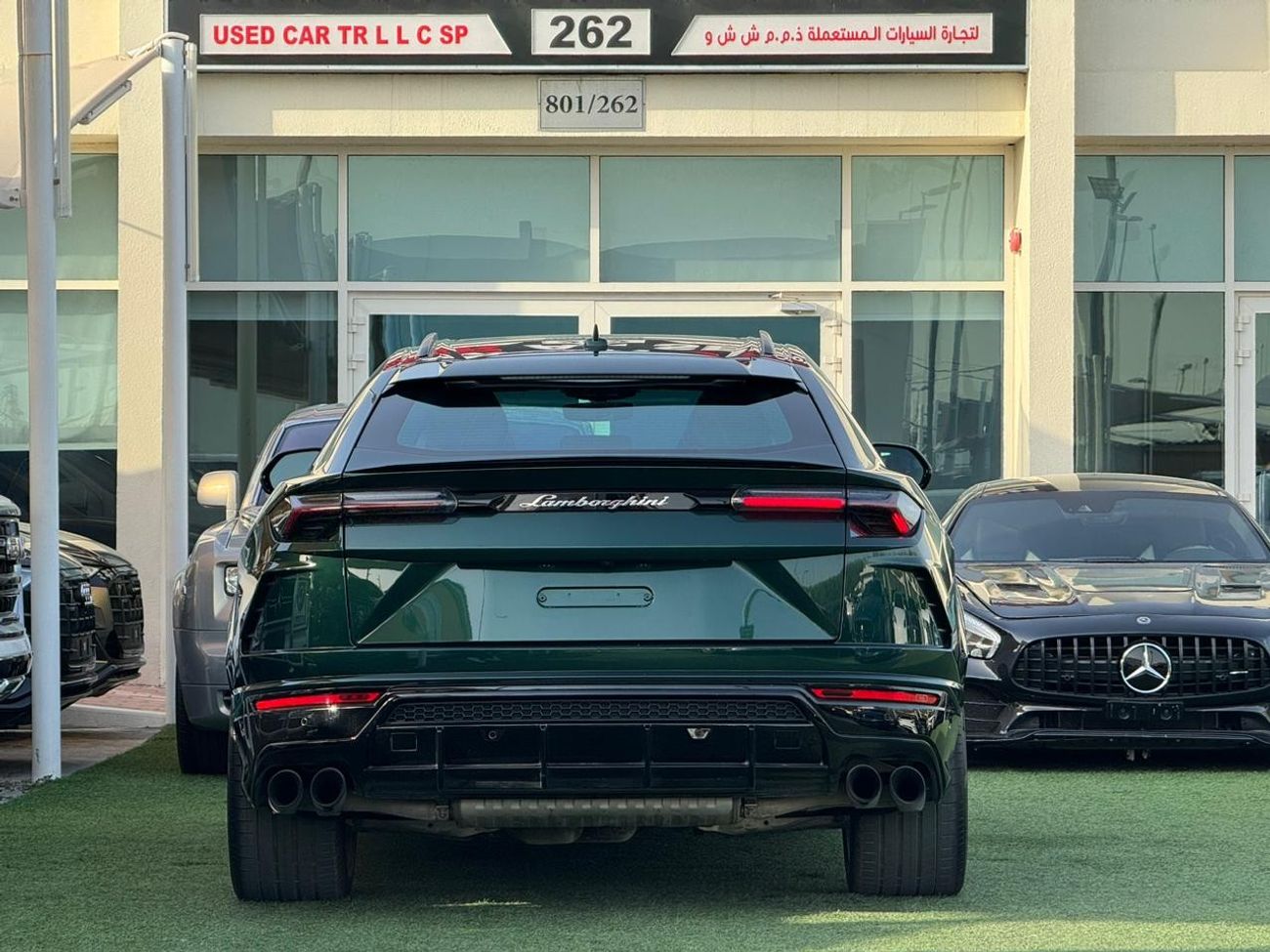 Lamborghini Urus Std LAMBORGHINI URUS GCC 2021 Service history (under warranty ) Aljaziri