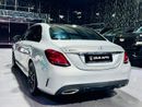 Mercedes Benz C300 STD AMG Pack 2.0L 2020 Mercedes-Benz C300e AMG Line with Full Gargash Service History