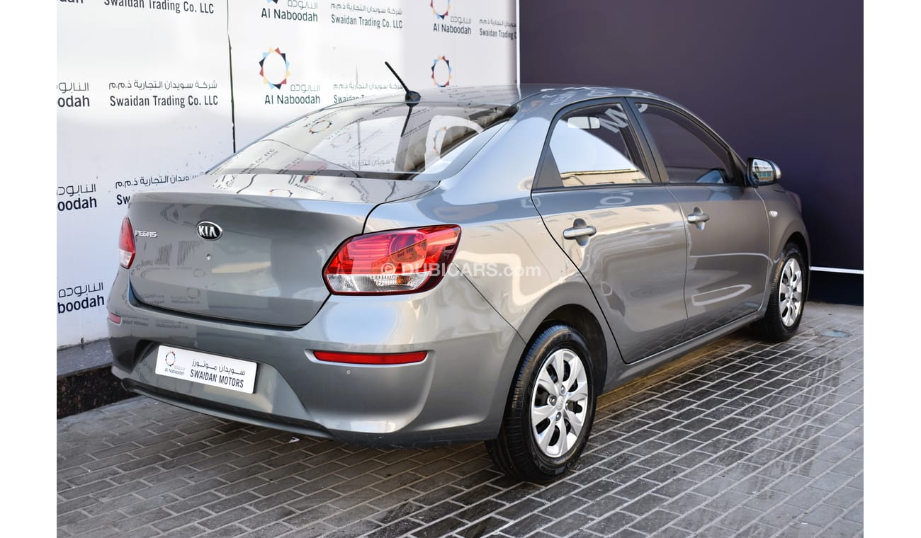 Kia Pegas AED 589 PM | 1.4L LX BASE GCC DEALER WARRANTY