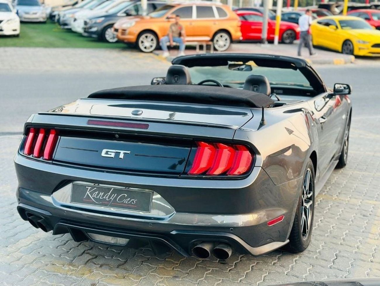 فورد موستانج GT Premium Convertible | Monthly AED 1680/- | 0% DP | Fog Lights | Paddle Shifters | # 18568