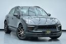 بورش ماكان 2024 Porsche Macan S, Oct 2026 Porsche Warranty, Porsche Full Service History, GCC