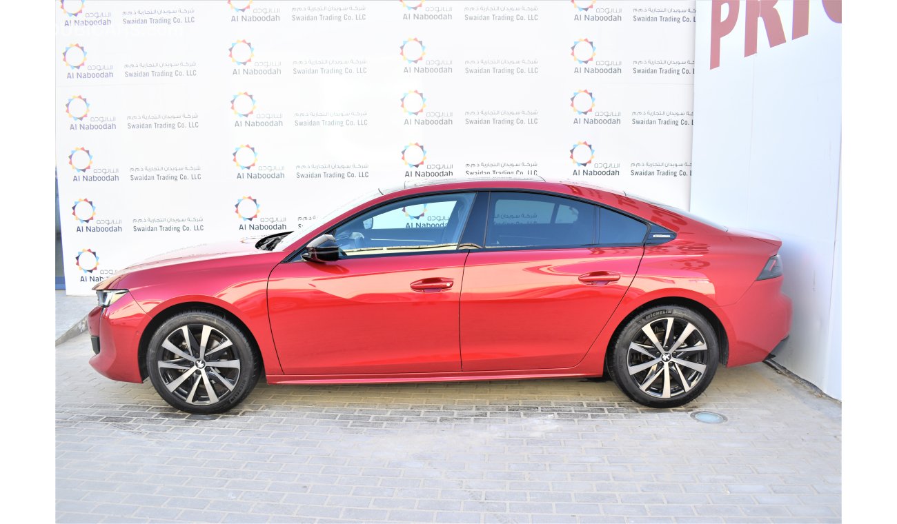 بيجو 508 GT LINE 1.6L 2019 GCC AGENCY WARRANTY