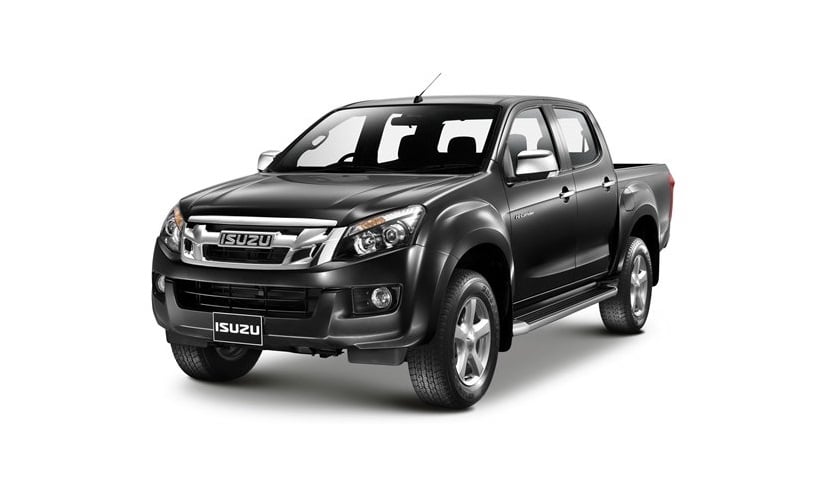 Isuzu D-Max cover - Front Left Angled