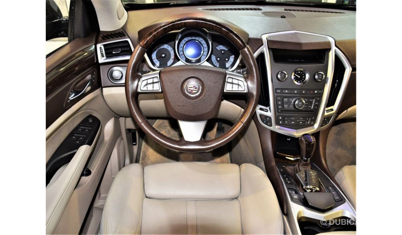 كاديلاك SRX ONLY 89000 KM!! Cadillac SRX 4 2012 Model!! in Brown Color! GCC Specs