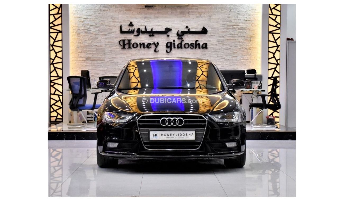 أودي A4 EXCELLENT DEAL for our Audi A4 25TFSi ( 2016 Model ) in Black Color GCC Specs