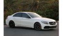 مرسيدس بنز C 63 AMG مرسيدس بنز C63 S وارد المانيا 2016 فل ابشن 4 فصوص  بحاله ممتازه بدون حوادث