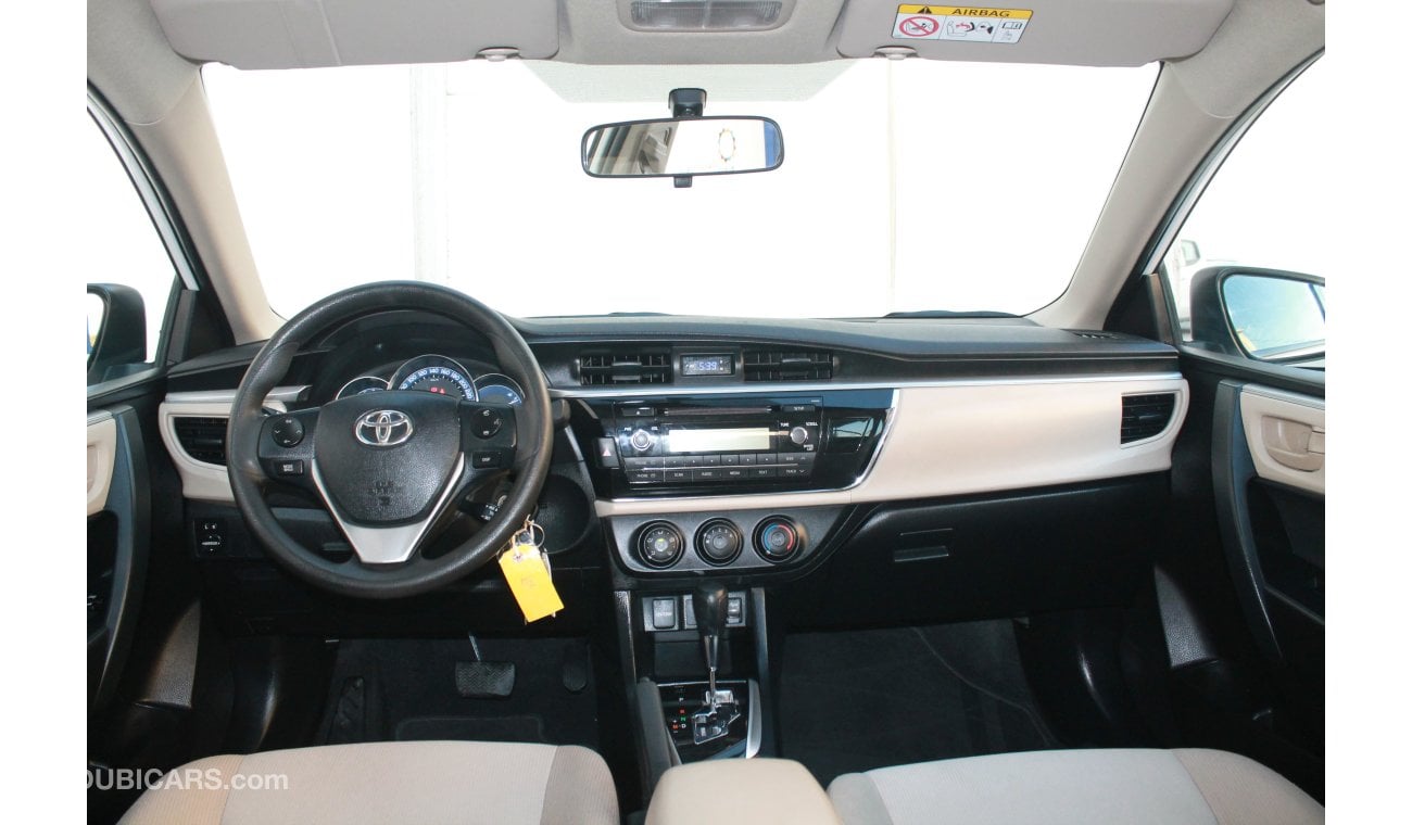 Toyota Corolla 1.6L SE 2016 MODEL WITH REAR SENSOR
