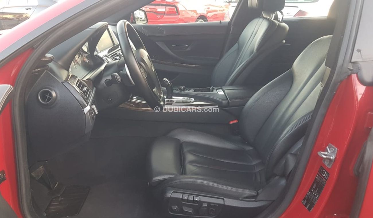 BMW 640i Bmw 640 model 2013 GCC car prefect condition full option low mileage panoramic roof leather seats b