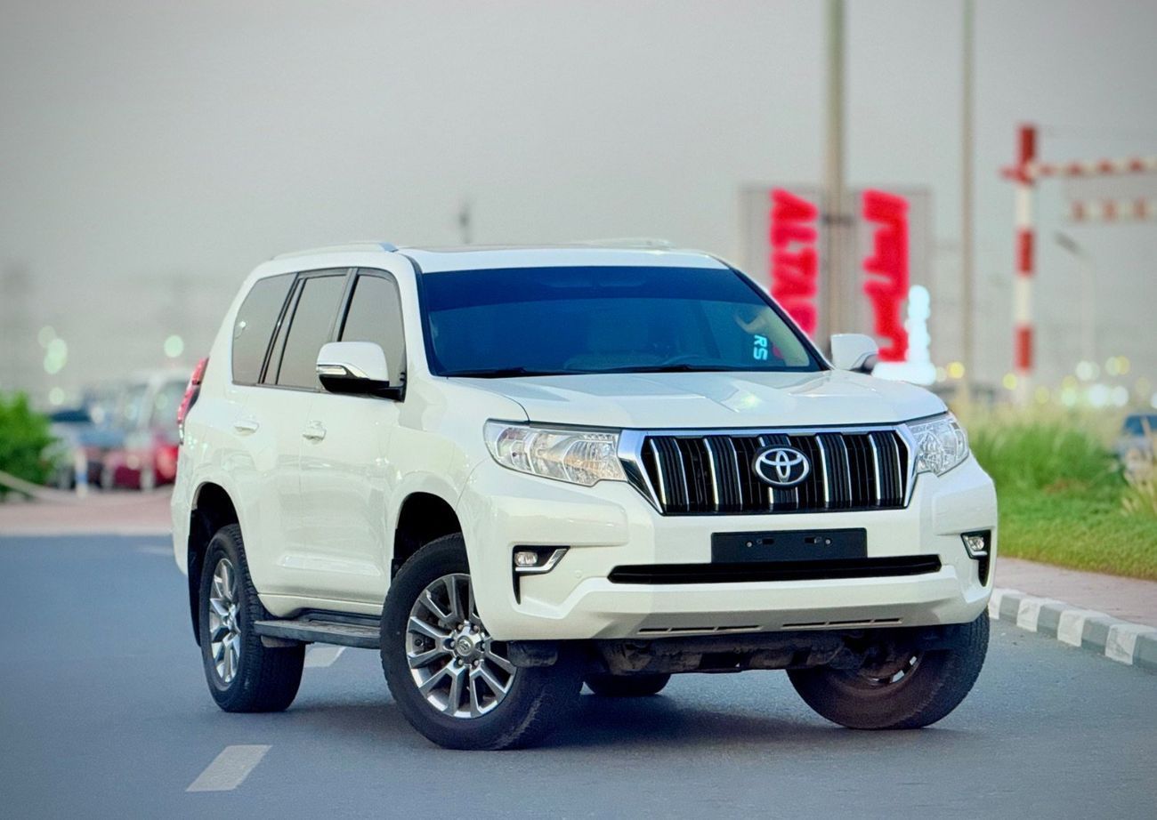 تويوتا برادو GXR 2018 V6 Full option Sunroof, Coolbox , Electric seats top of The Range