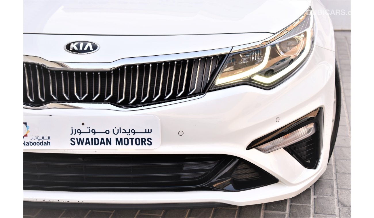 Kia Optima AED 1272 PM | 2.4L LX GCC WARRANTY