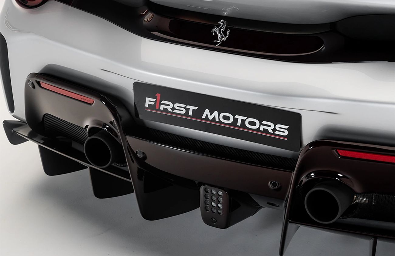 Ferrari 488 Pista 3.9L V8 Twin-Turbocharged Engine