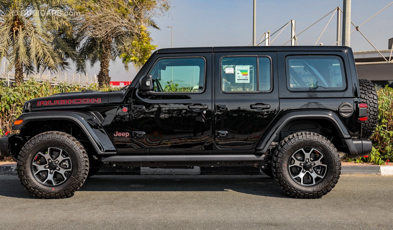 Jeep Wrangler Unlimited Rubicon V6 3.6L , GCC , 2021 , 0Km , W/3 Yrs or 60K Km WNTY @Official Dealer