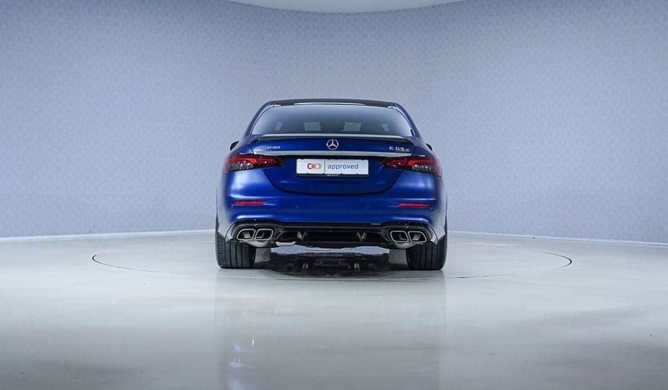 Mercedes-Benz E 63 S AMG 4Matic - AED 8,204 P/M - 2 Years Warranty