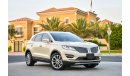 Lincoln MKC - 8,000 Kms only! - Warranty and Service Until 2023 - AED 2,233 Per Month! - 0% DP