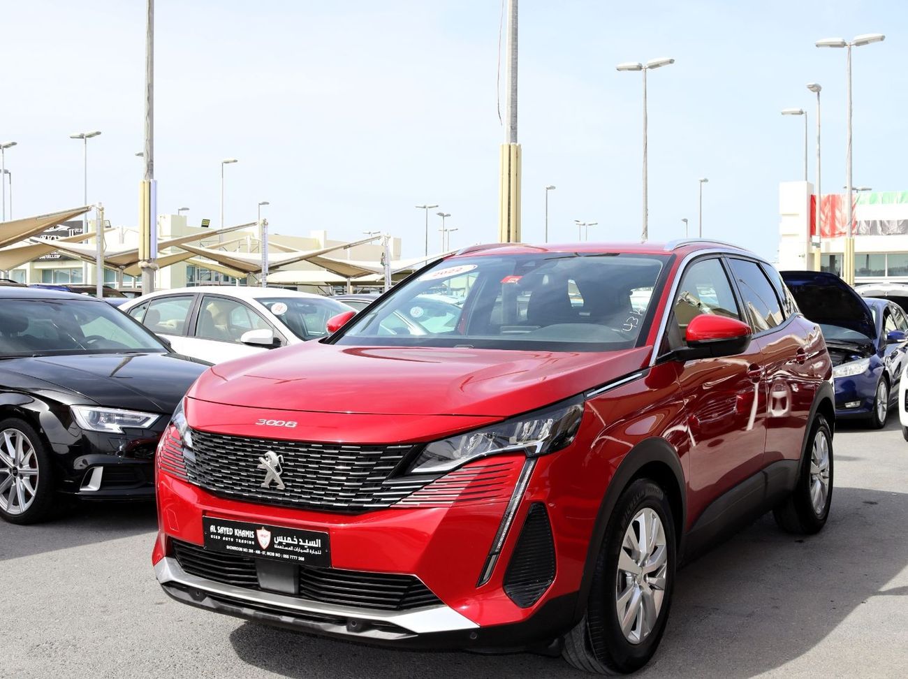 Peugeot 3008 Active+ ACCIDENTS FREE - GCC - PERFECT CONDITION INSIDE OUT - ORIGINAL PAINT - ENGINE 1600 CC TURBO