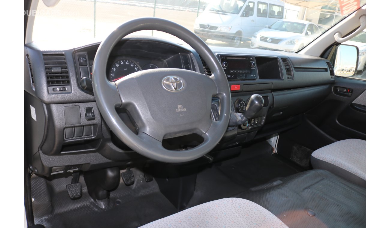 تويوتا هاياس TOYOTA HIACE HI ROOF PASSENGER BUS 2014 WITH GCC SPECS