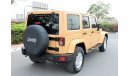 جيب رانجلر 2014 SAHARA PLUS UNLIMITED / GCC/ FULL SERVICE HISTORY / TOP OPTION