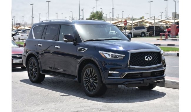 Infiniti QX80 BLACK EDITION PACKAGE LOADED | CAPTAIN SEATS | LOW KM | WITH WARRANTY