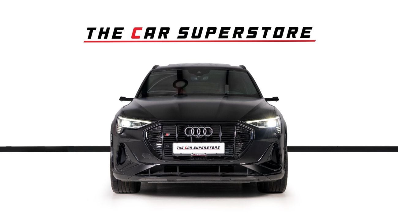 Audi etron 95 kWh Quattro SLine-GCC-Al Nabooda Warranty &amp; Service Package Until 11/2027