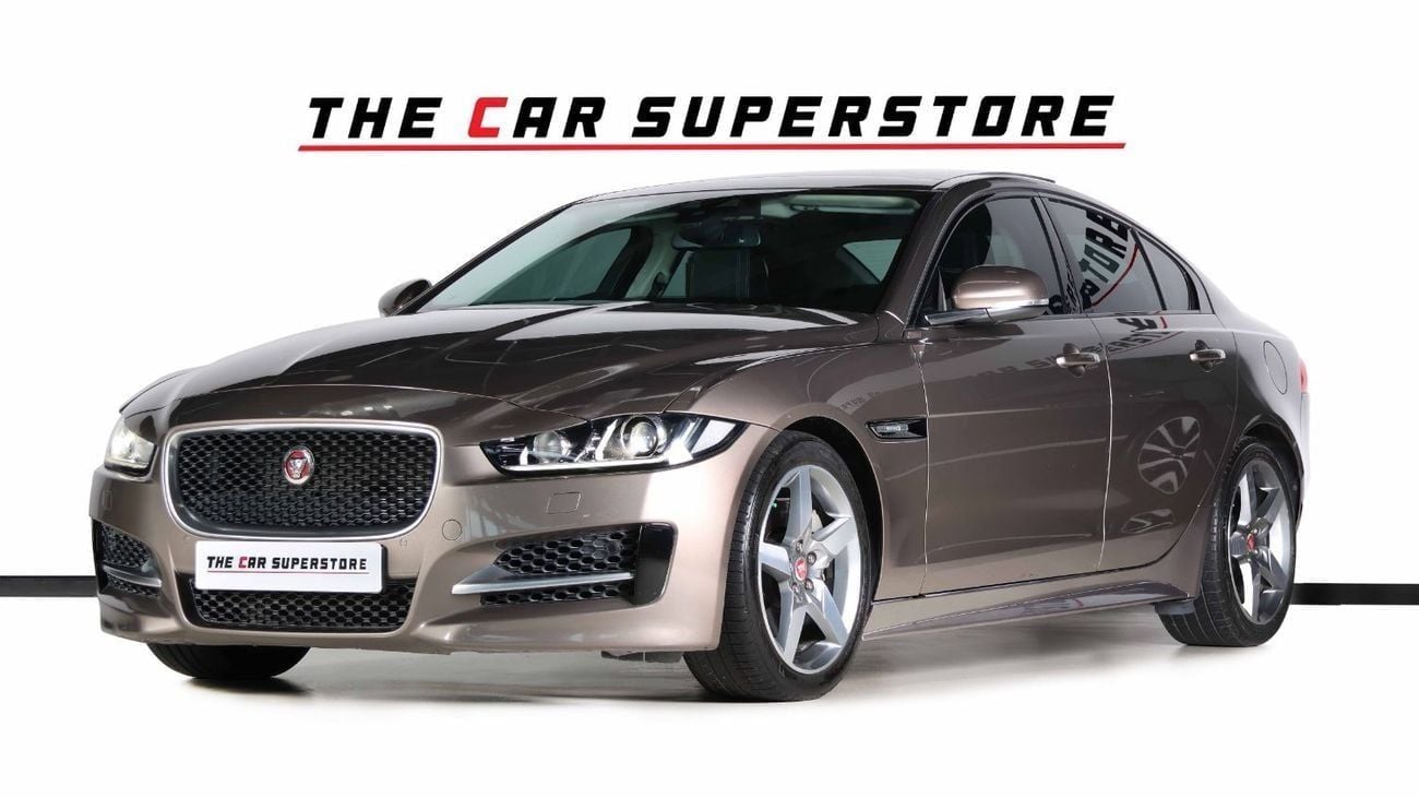 Jaguar XE 2016-JAGUAR XE 25T R SPORT-GCC-IMMACULATE CAR
