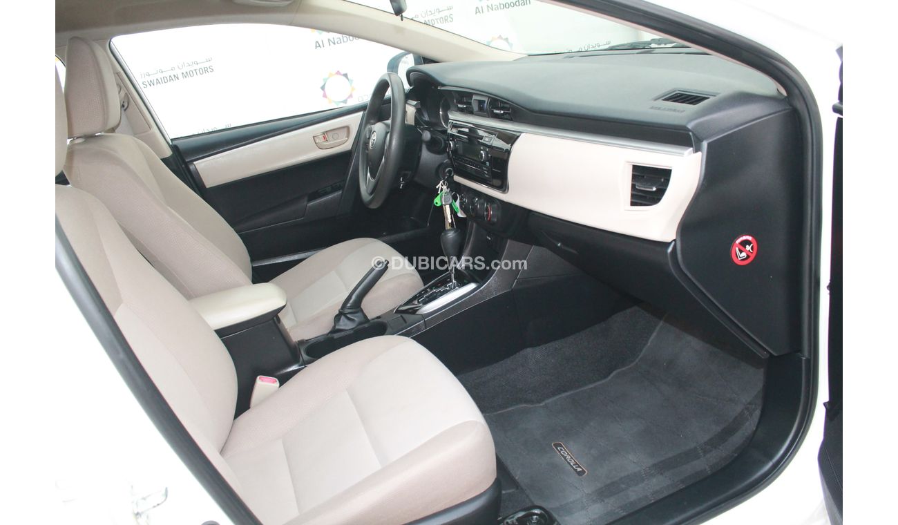 Toyota Corolla 2.0L SE 2015 MODEL GCC SPECS
