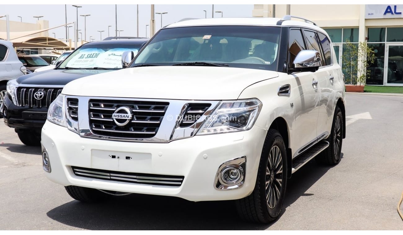 نيسان باترول Nissan Patrol Platinum 5.6L | Full Nissan Service | 8 Seater | GCC