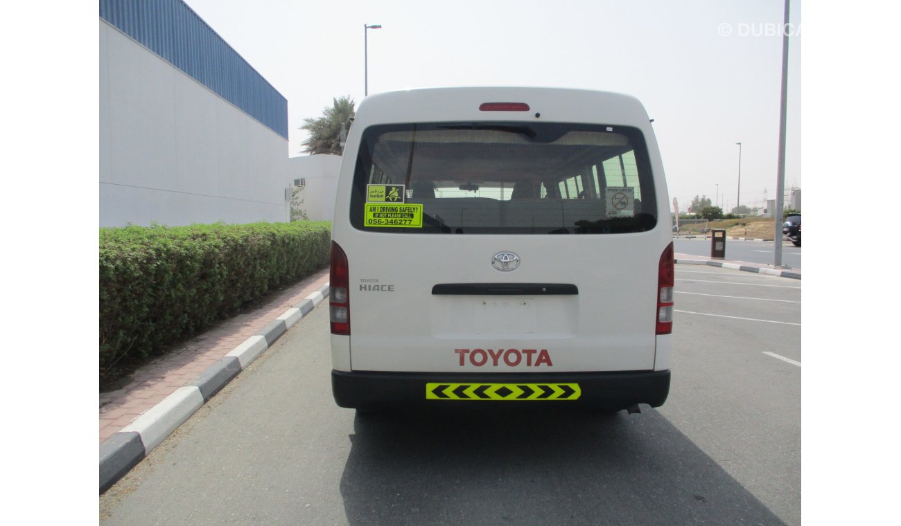 Toyota Hiace 2013 MIDROOF 14 PASSENGER