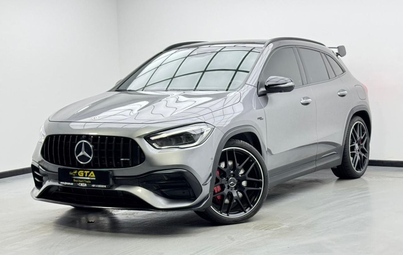 مرسيدس بنز GLA 45 S AMG 2022 Mercedes Benz GLA 45S AMG, 2026 Mercedes Warranty, Full Mercedes Service History, Low Km, GCC